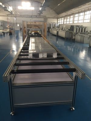 Automatic Busbar Packing Machine Sandwich Busway Wrapping Line 100mm 650mm