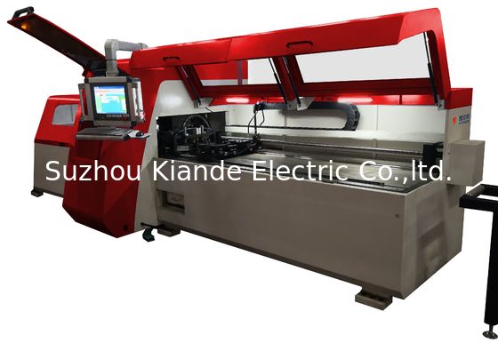 Automatic Busbar Processing Machine 6mm Copper Bar Cutting Bending Punching