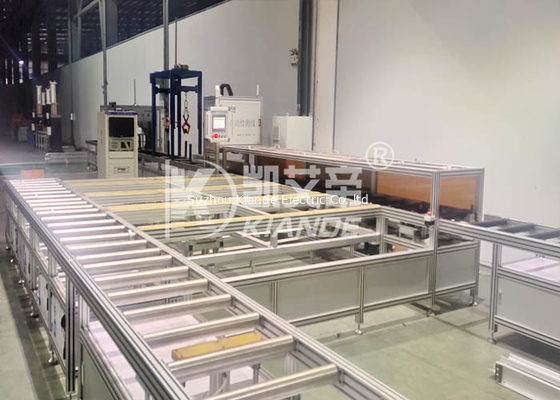 Semi Automatic Busbar Assembly Line Reversal 100mm Height