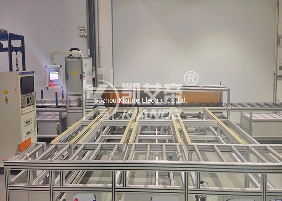 Semi Automatic Busbar Assembly Line Reversal 100mm Height