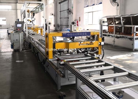 Compact Busbar Fabrication Machine Automatic Riveting